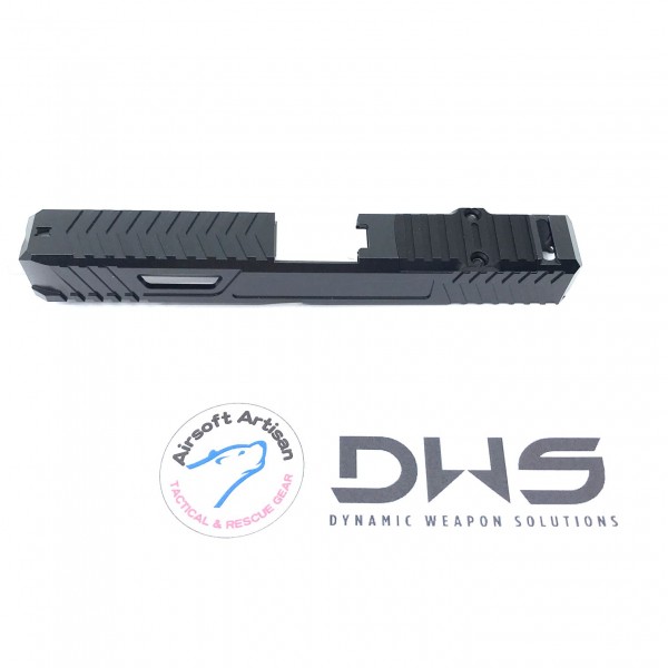 AIRSOFT ARTISAN Dynamic Weapon Solution Slide Kit for Tokyo Marui Model 17 - MIDNIGHT BLUE )